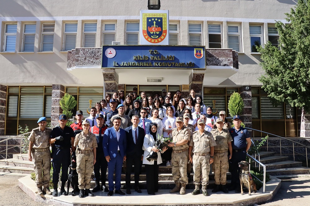 Mustafa KIN Mesleki ve Teknik Anadolu Lisesi Jandarma İle Bir Araya Geldi